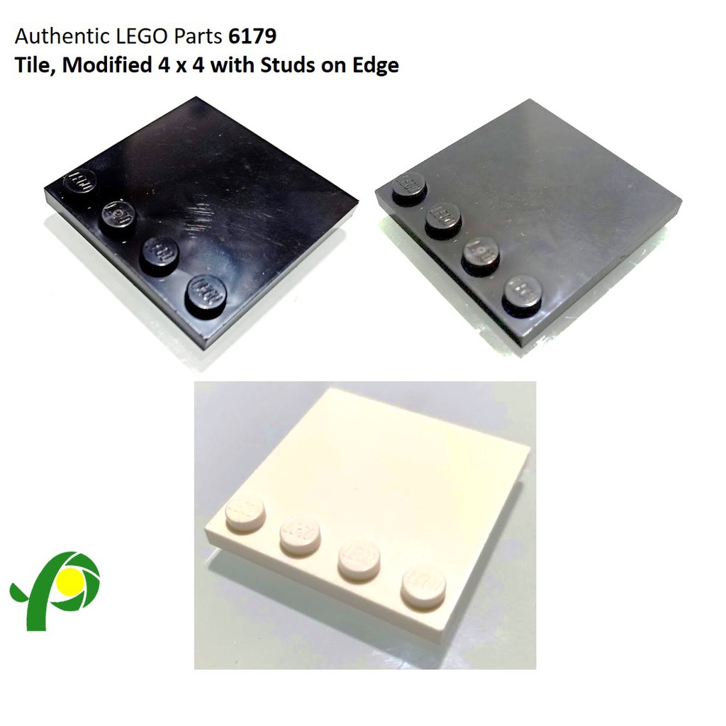 LEGO Parts 6179 Tile Modified 4x4 With Studs On Edge Sold Per Piece