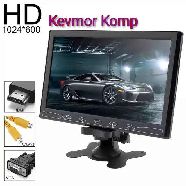 Monitor Inch Hd Tft Lcd Color Car N Table Rear View