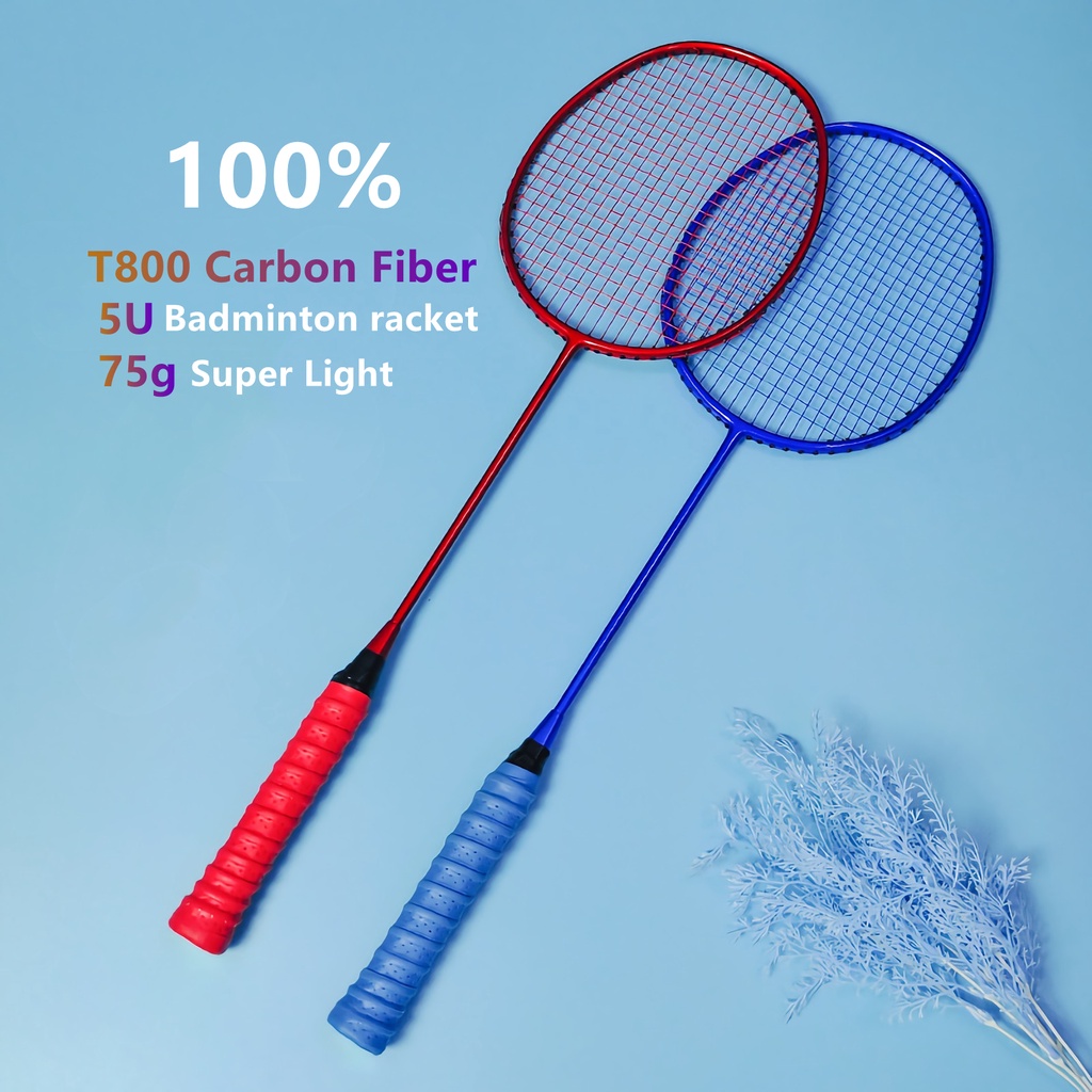 T U Full Carbon Fiber Badminton Badminton Racket Ultralight G