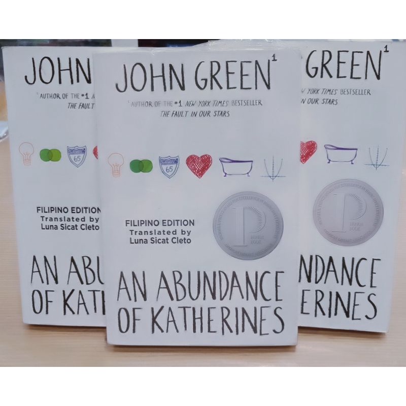 AN ABUNDANCE OF KATHERINES Filipino Edition Shopee Philippines