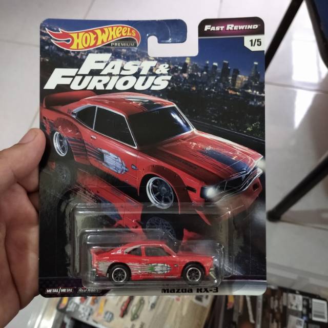 Hotwheels Fast Furious Mazda Rx Fast Rewind Not Skyline Datsun