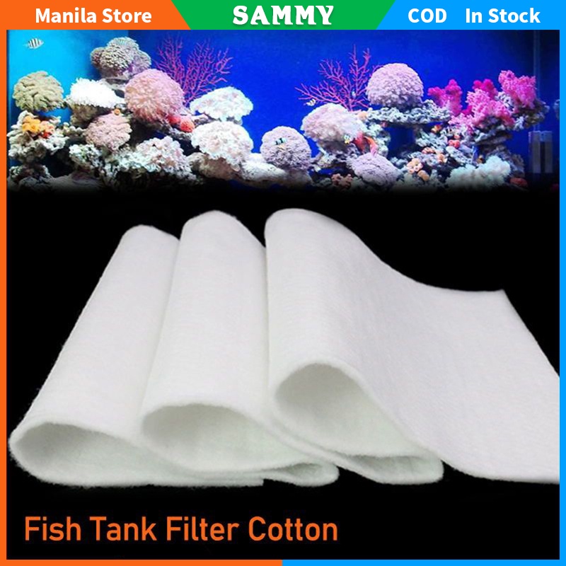 Mx Cm Fish Tank Filter Cotton White High Density Cotton Aquarium