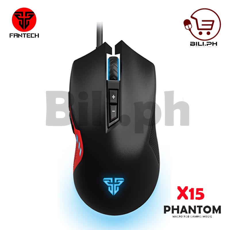 Fantech X15 Phantom Macro RGB Optic Sensor Gaming Mouse Shopee