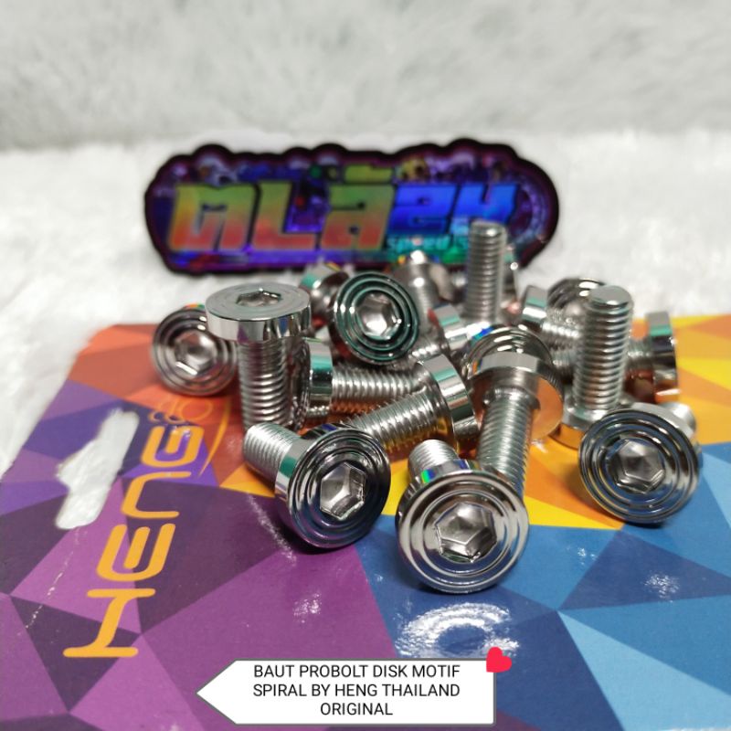 M X Stainless Disc Probolt Bolts By Heng Thailand Original Stainless