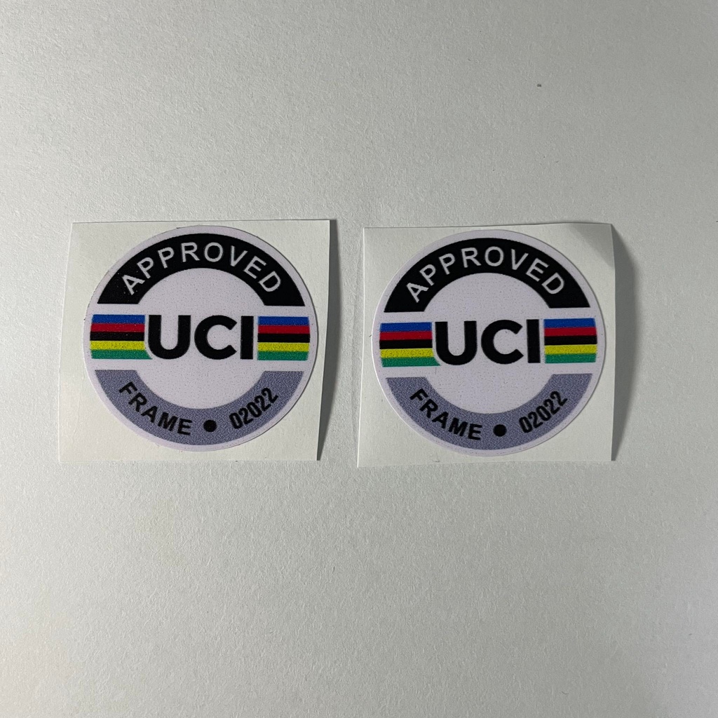 Pcs Uci Sticker Approved Glossy Matte Shopee Philippines