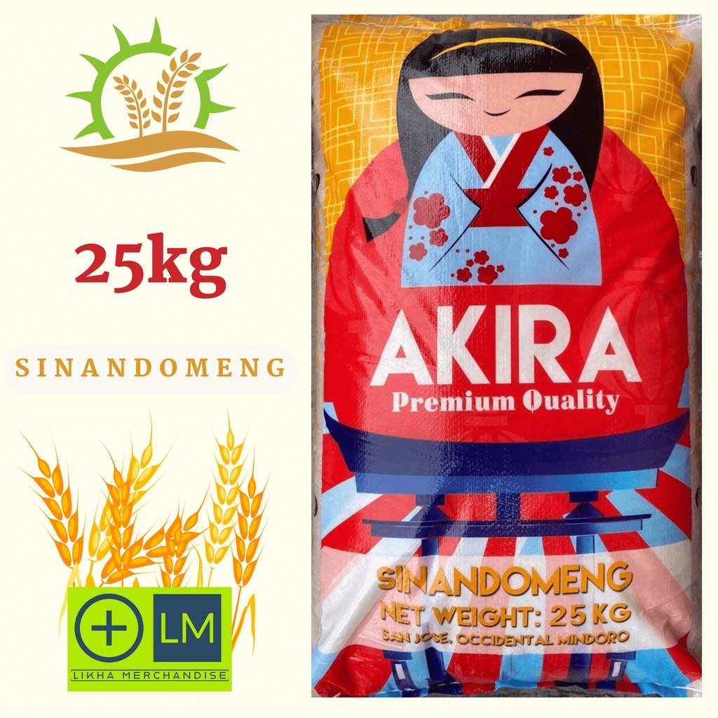 Akira Premium Well Milled Sinandomeng 25kg Shopee Philippines