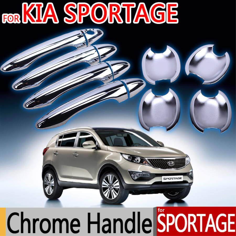 Bochang For Kia Sportage Chrome Door Handle Covers Trim Of 4 Door