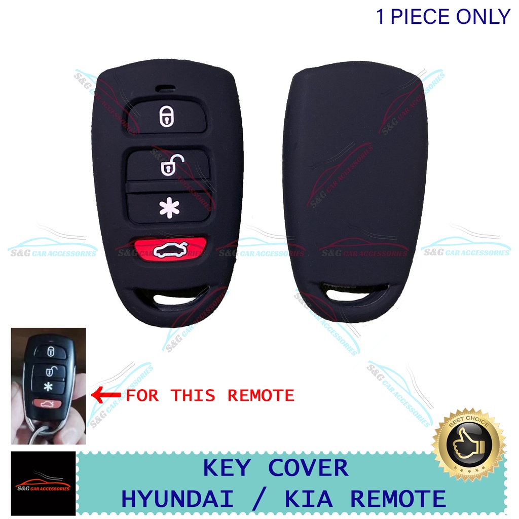 Sg Silicone Silicon Car Key Remote Cover For Hyundai Kia Piece