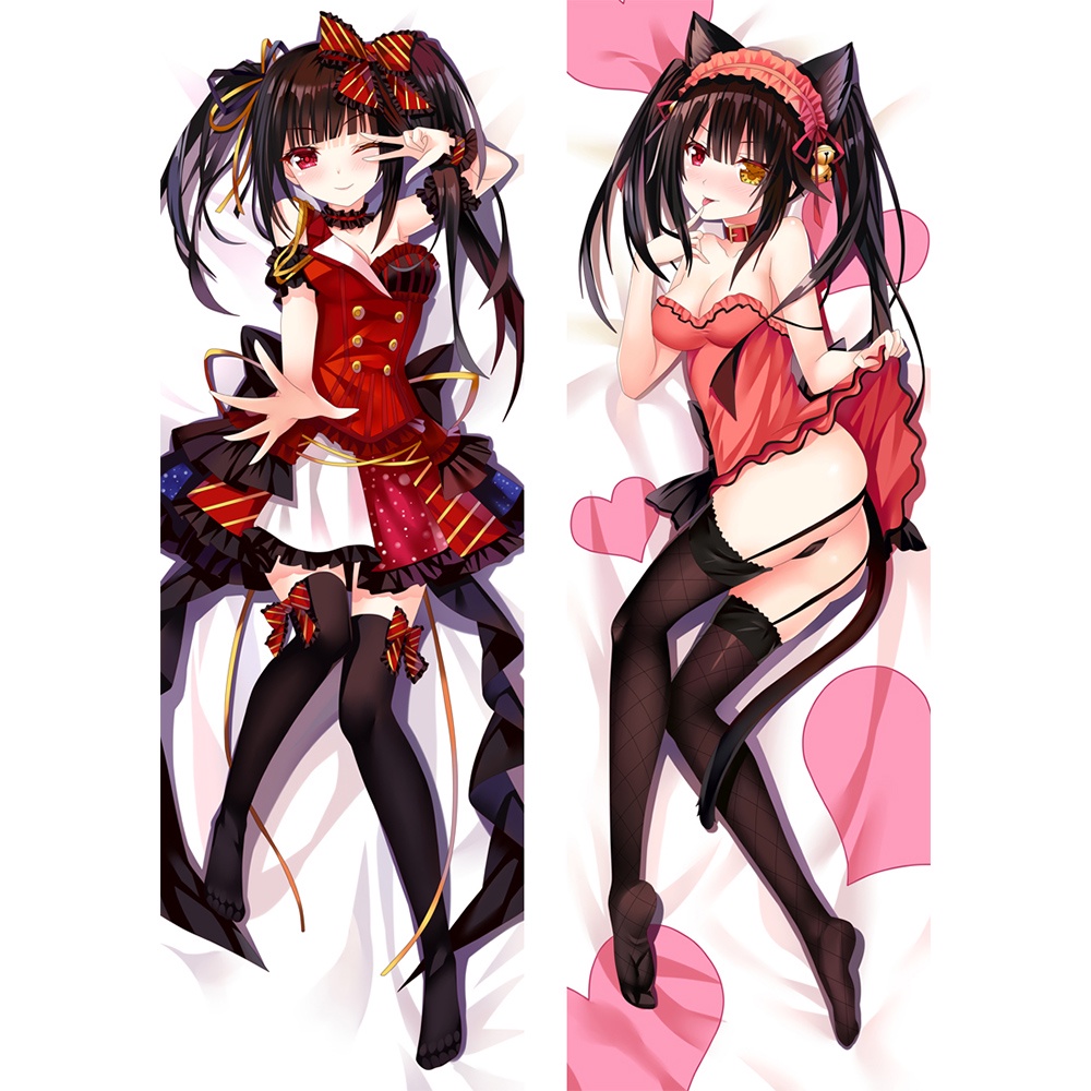 X Cm Tokisaki Kurumi Anime Date A Live Dakimakura Body Pillow Case