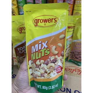 GROWERS Mix Nuts Cashew Roasted Nuts 80g Shopee Philippines