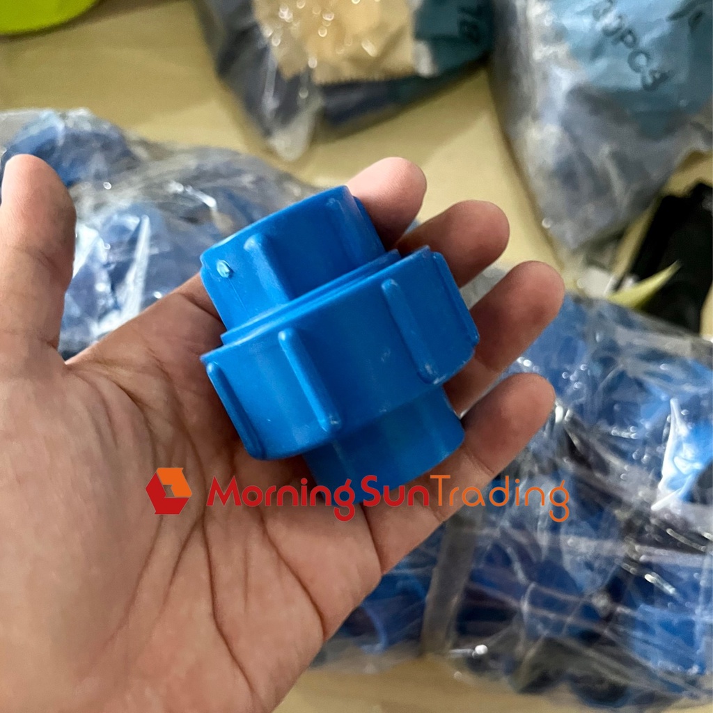 Pvc Blue Fittings Union Patente Pipe Fittings Shopee