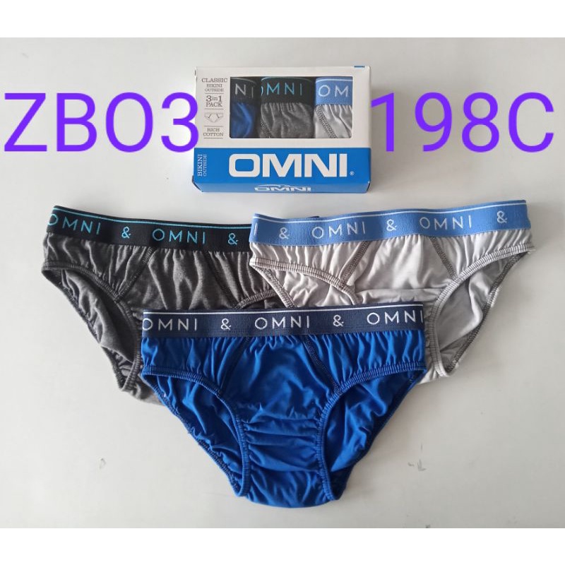 Omni Brief By SOEN 3in1 Bikini Brief Shopee Philippines