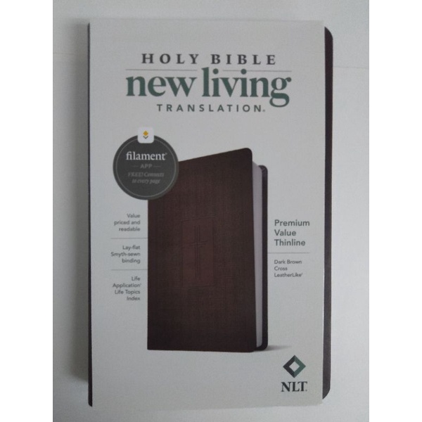 Nlt Premium Value Thinline Bible Filament Enabled Edition Soft