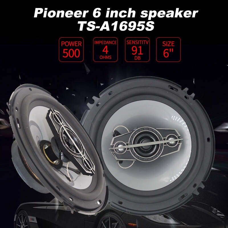 Ready Stock Pioneer Ts A S Inches Car Speaker Pair Pvc Material