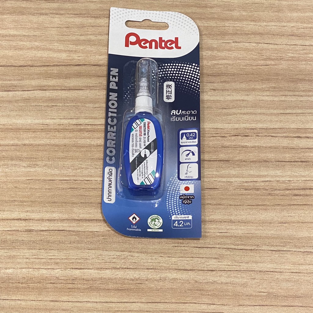 Pentel Correction Pen 4 2ml Shopee Philippines