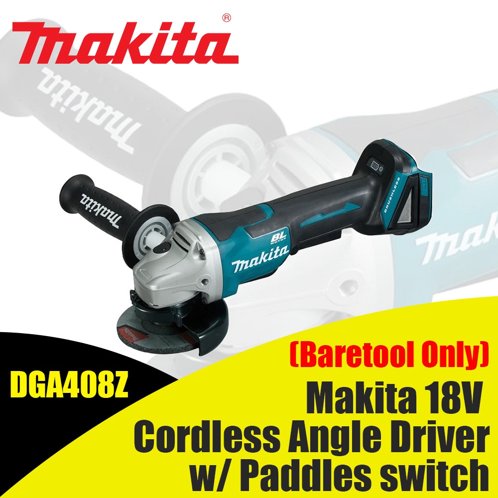 Makita V Dga Z Cordless Angle Driver W Paddles Switch Baretool