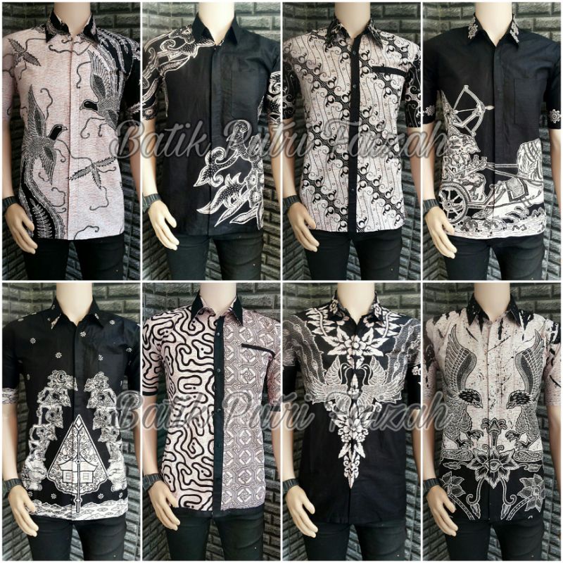 Short Sleeve Batik Top Sogan Batik Hrb Hem Batik Seno Sogan