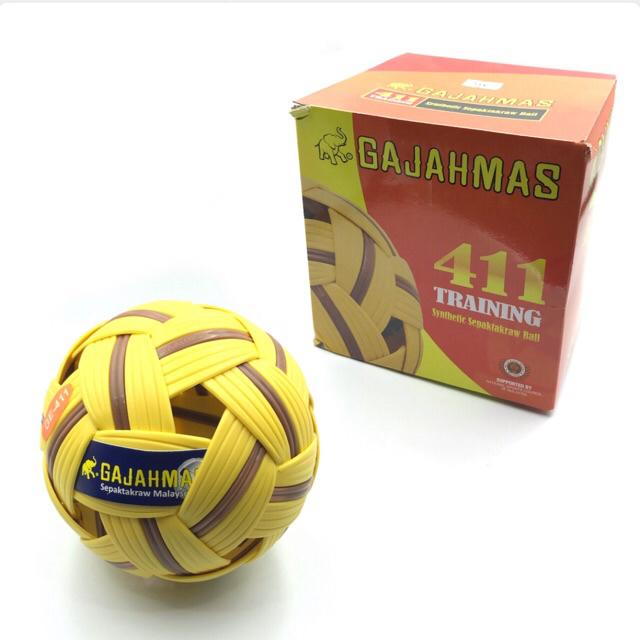 Gajahmas Synthetic Sepak Takraw Ball Shopee Philippines