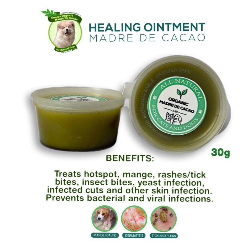 Pure Organic Madre De Cacao Healing Ointment G Shopee Philippines