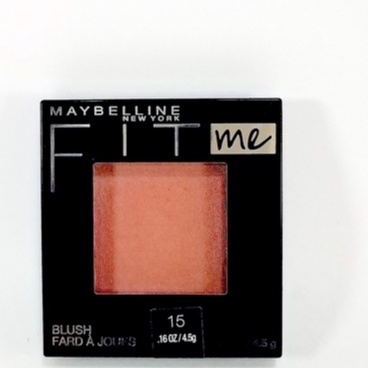 Maybelline New York Fit Me Blush 15 Nude 4 5g From USA Shopee