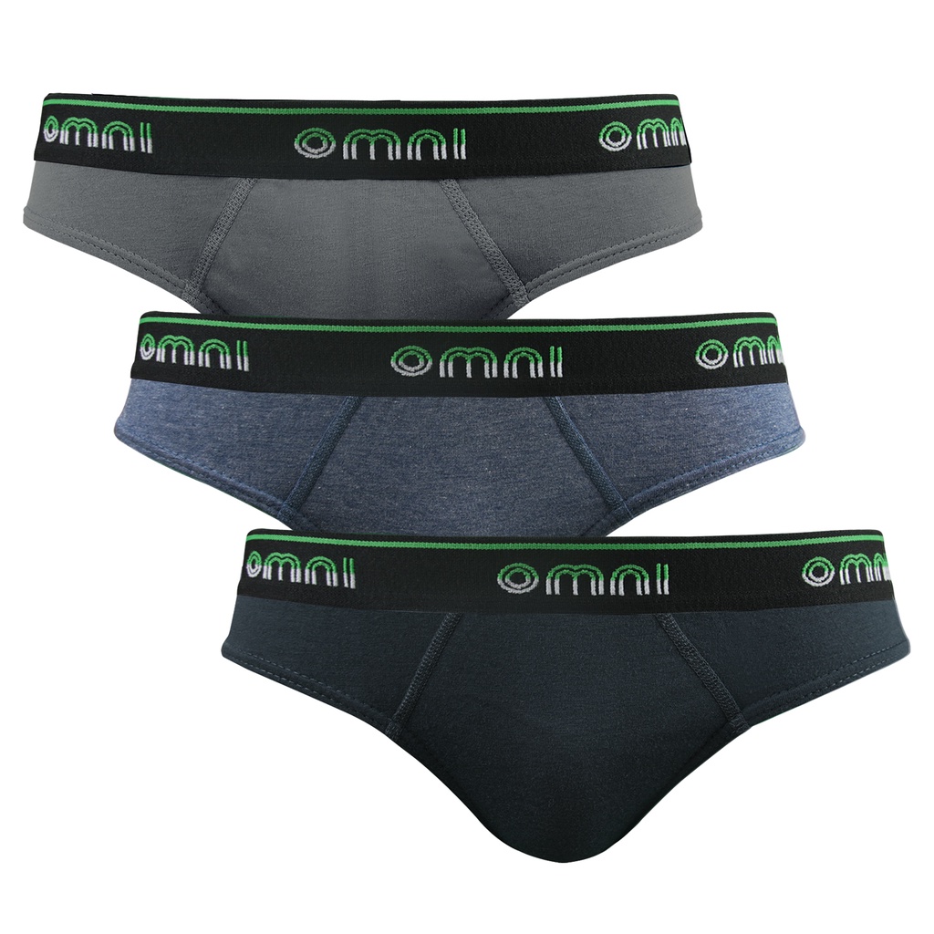 Omni By So En Men S In Verdant Cotton Bikini Brief Shopee Philippines