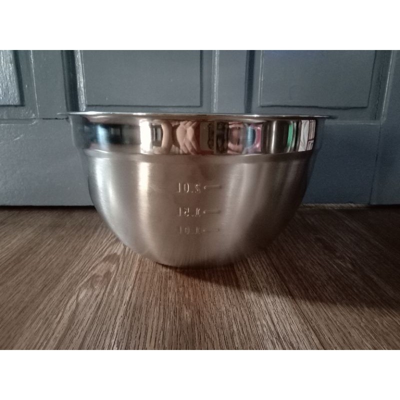 HIGH QUALITY STAINLESS Mixing Bowl MAKAPAL UNIBEST Shopee