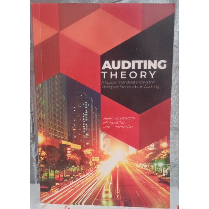 Auditing Theory By Jekell Salosagcol Shopee Philippines