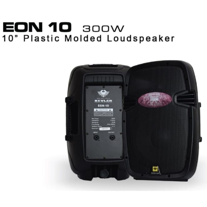 Kevler Eon Way Full Range Speaker W Plastic Moulded