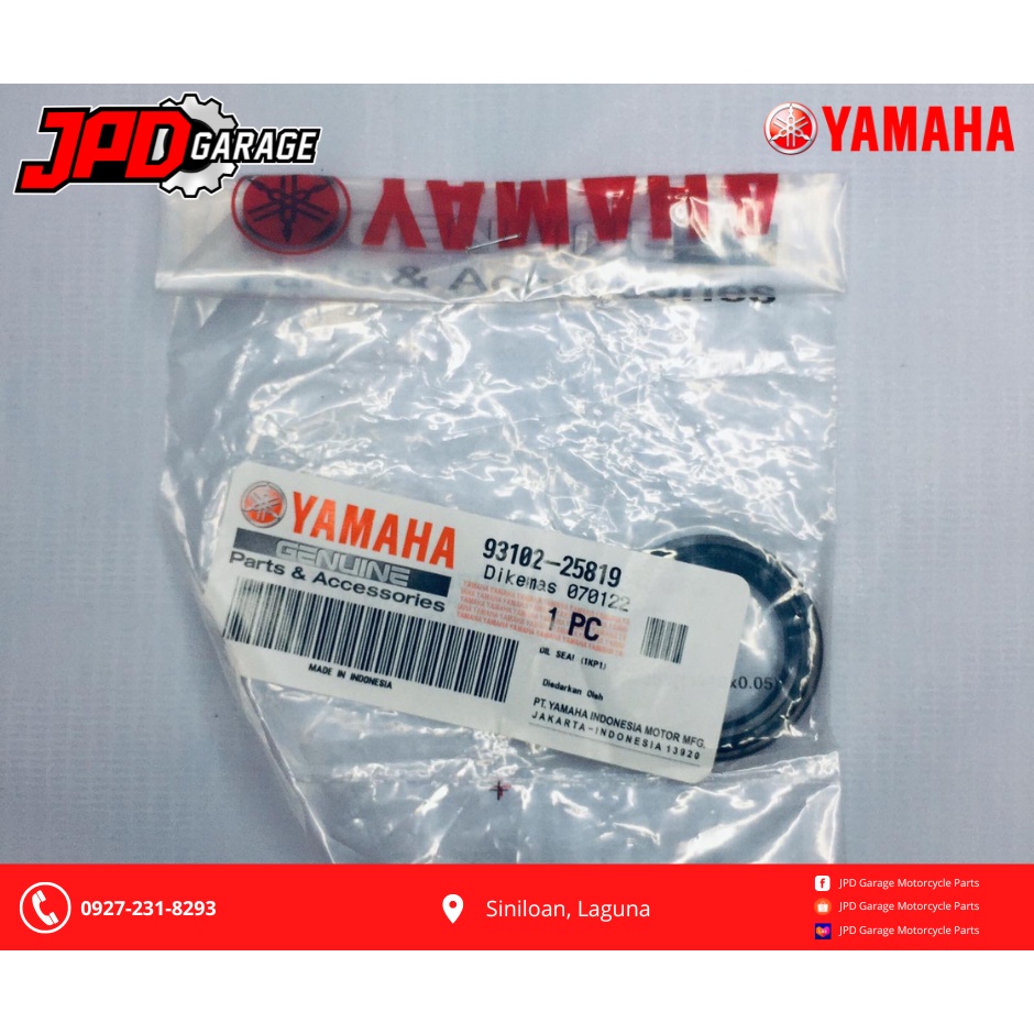 JPD Garage ORIGINAL Yamaha Pulley Oil Seal For MIO I 125 93102 25819