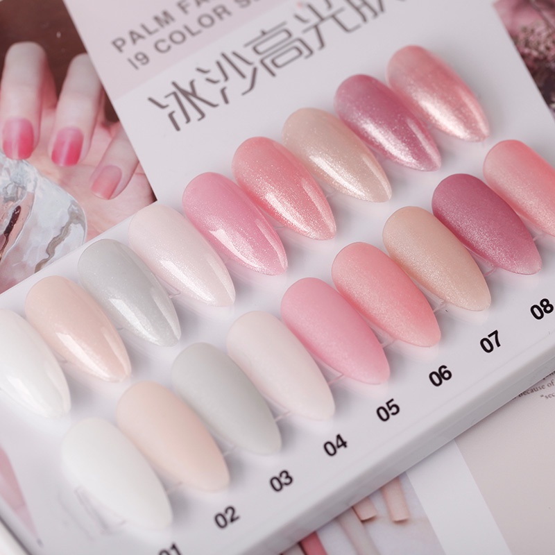 Autumn Winter New Style 15ml Rose Color Nail Gel Smoothie Matte Texture Nude Skin Tone Flashing