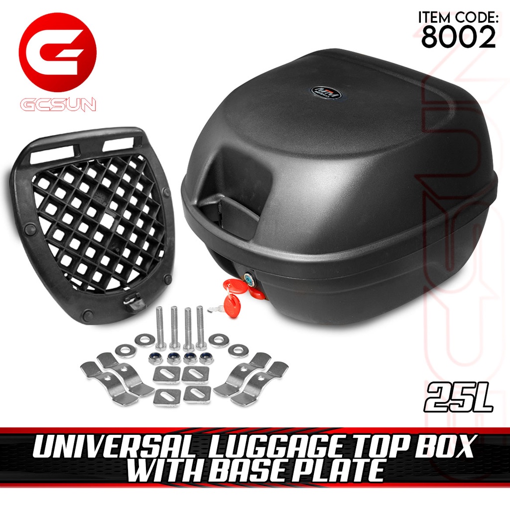 L Luggage Top Box High Quality Gcsun Motorcycle Shopee