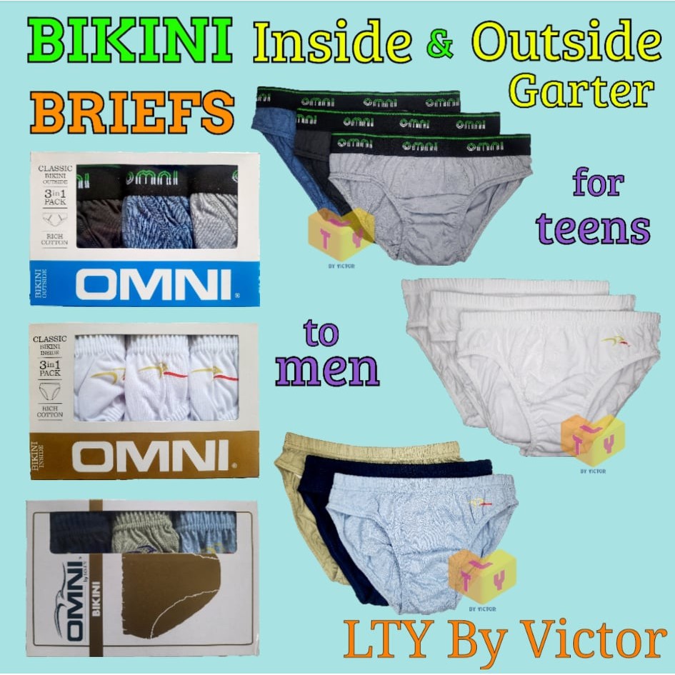 Original Omni In Bikini Briefs For Teens Men Brief Adult