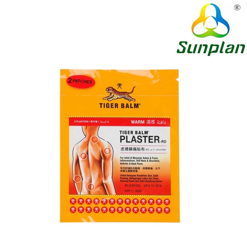 Tiger Balm Warm Plaster 2 Plasters 7cm X 10cm Shopee Philippines