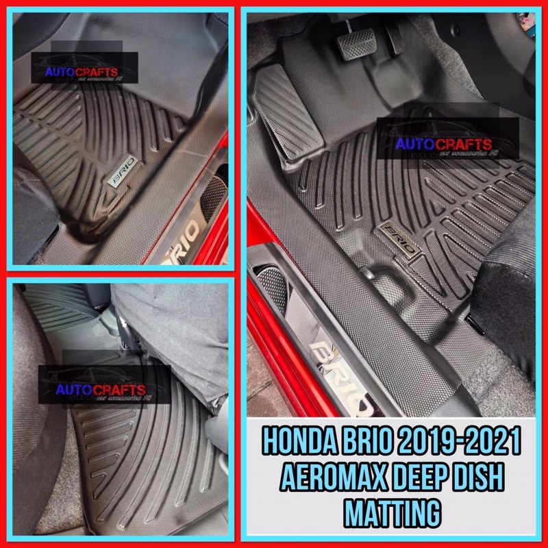 Honda Brio Aeromax D Deep Dish Matting Version Shopee