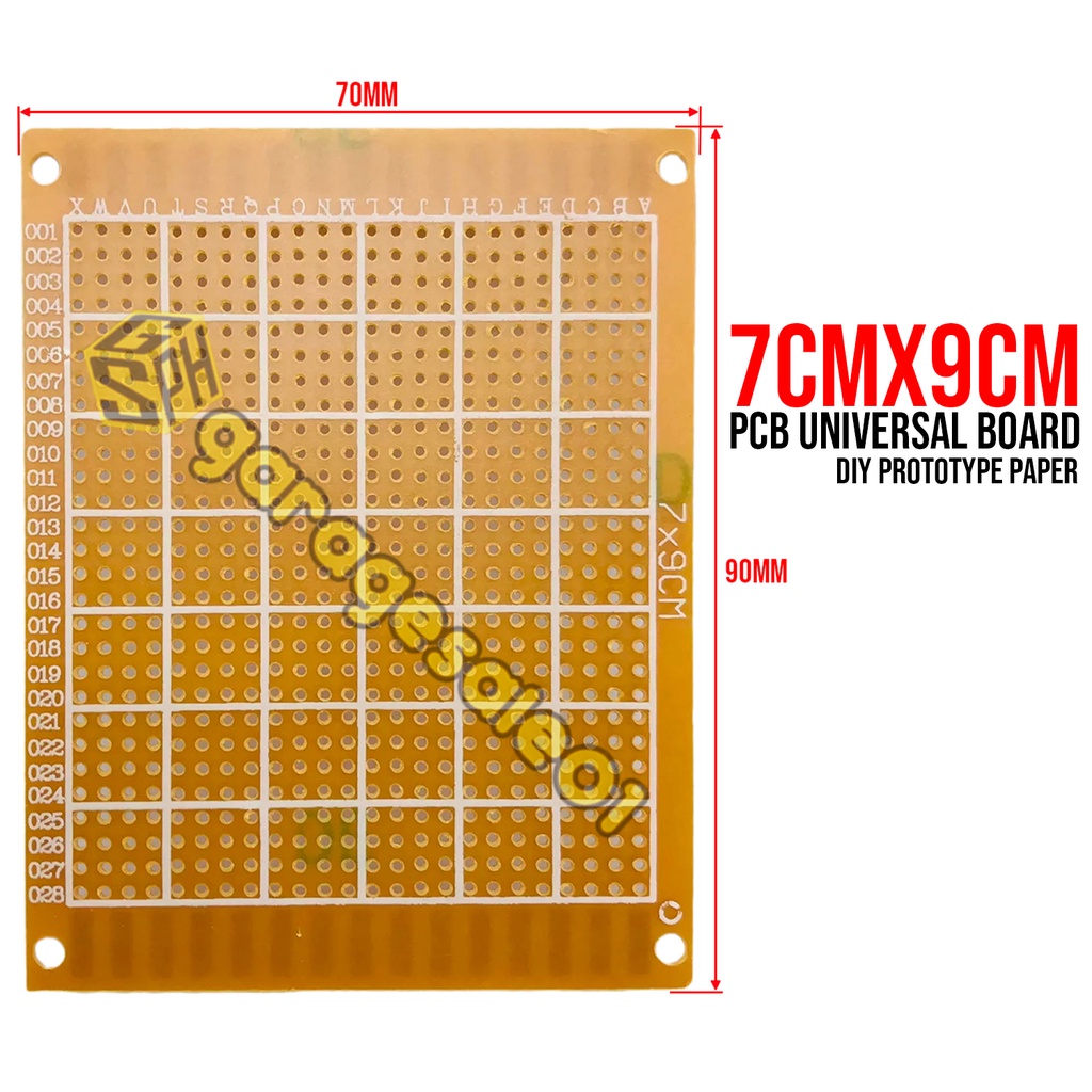 Prototype 7x9cm PCB Tinned Universal Board Shopee Philippines