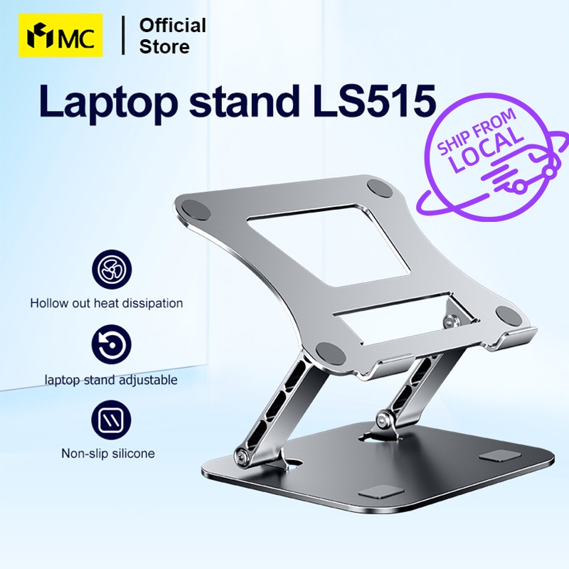 Mc Ls Laptop Stand Aluminum Computer Lifter Folding Portable