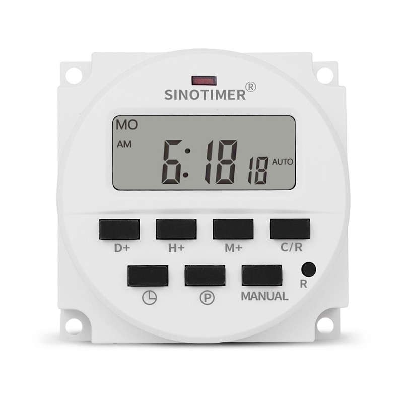 Sinotimer V Ac Digital Day Weekly Programmable Timer Switch