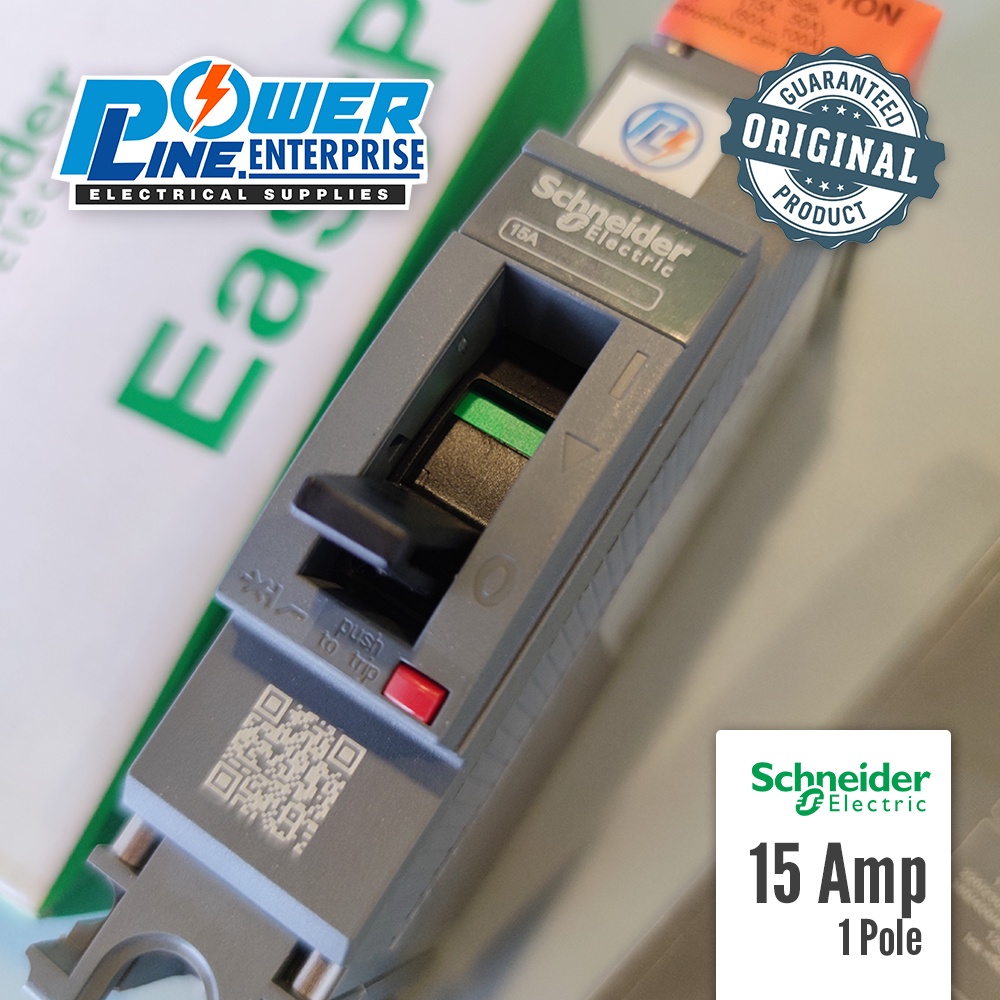 Schneider EZC N 15A 100A 1 Pole Circuit Breaker Shopee Philippines