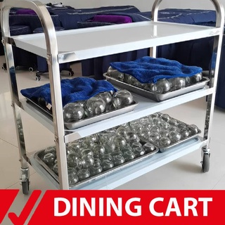 Kitchen Trolley Layered Stainless Steel Utility Cart Food Service