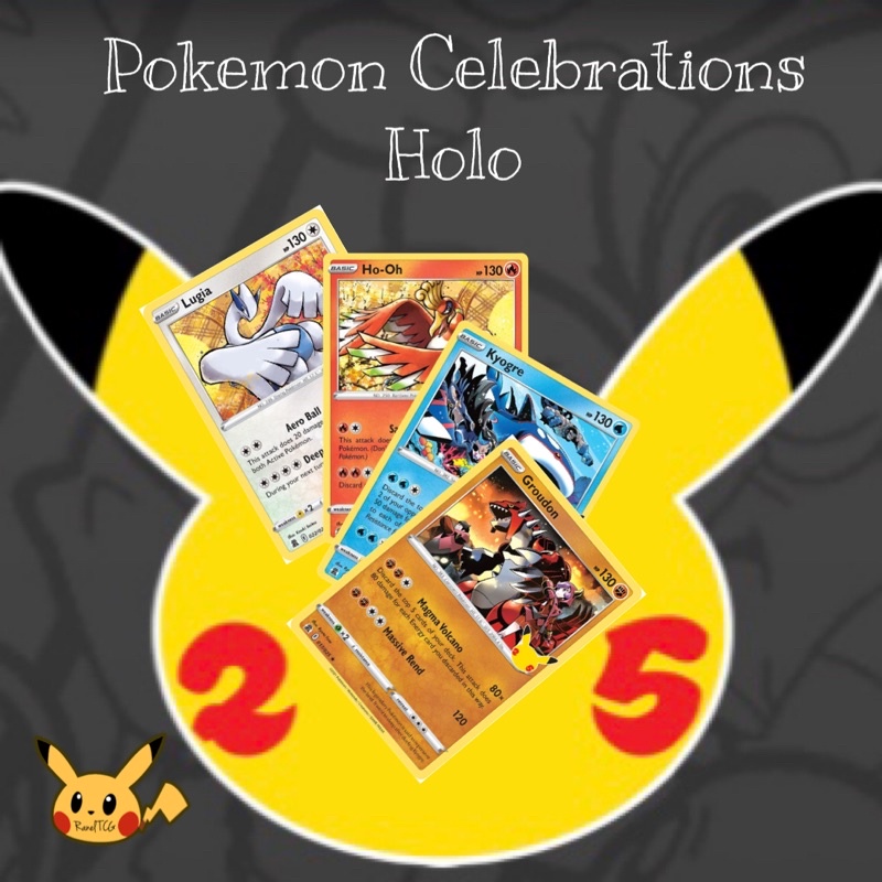 Pokemon Celebrations Holo Singles Shopee Philippines