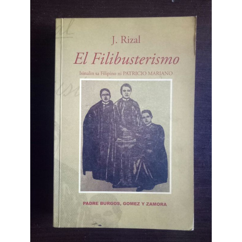 El Filibusterismo By Jose Rizal Translated To Filipino By Patricio