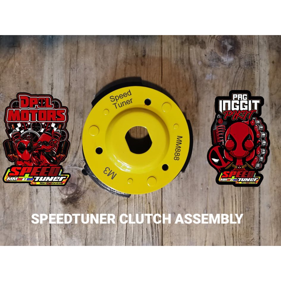 Speedtuner Clutch Lining Assembly For Aerox Nmax Mio Click Pcx