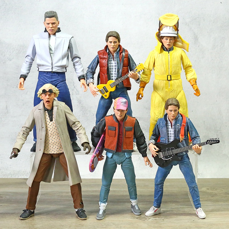 Neca Back To The Future Ultimate Marty Mcfly Biff Tannen Doc Brown