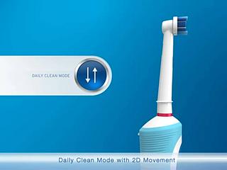 Oral B Electric Toothbrush Vitality Rechargeable D Rotating Clean