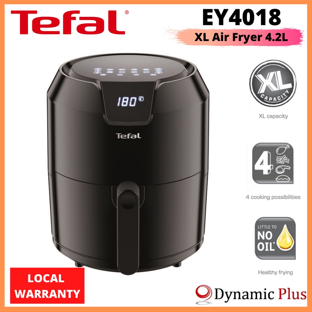 Tefal EY4018 Easy Fry Precision Oil Less Air Fryer Shopee Philippines