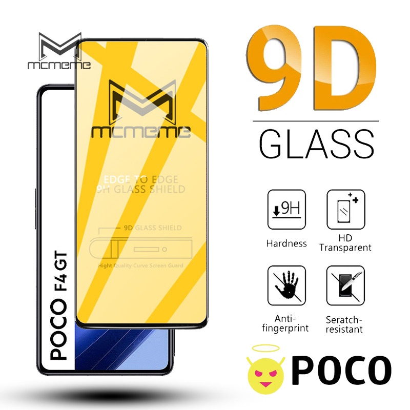 D Full Tempered Glass For Xiaomi Mi Poco C C F F X X X X Nfc