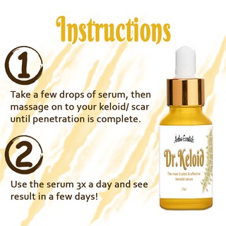 Keloid Remover Serum By Doctor Keloid Treats Acne Marks Stretch