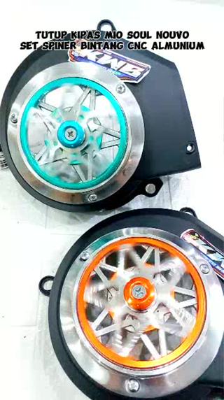 Mesin Cover Cover Fan Machine Set Spinner Star Combination Aluminum Cnc