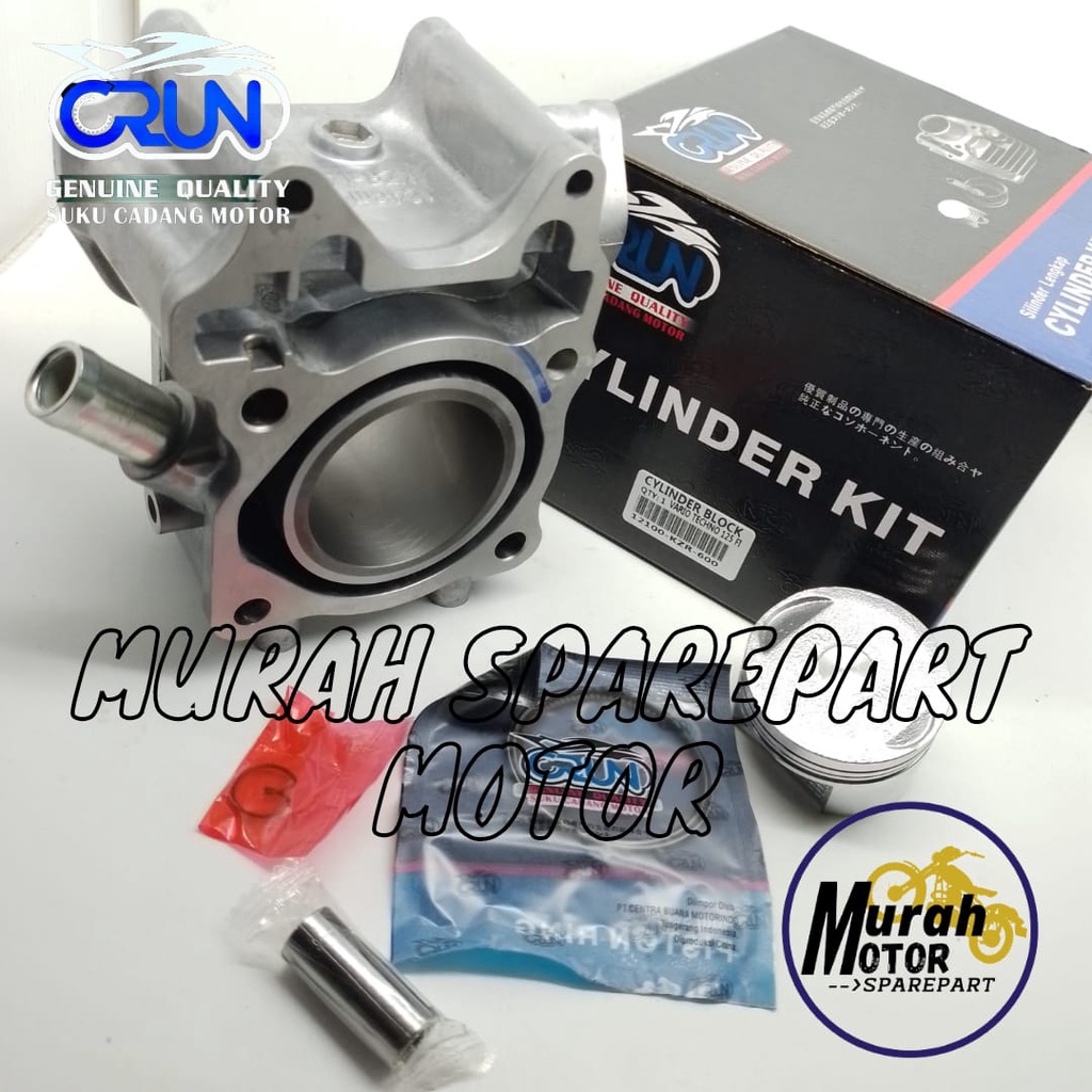 Block Piston Block Complete Set Honda Click Fi Click F Techno Kzr