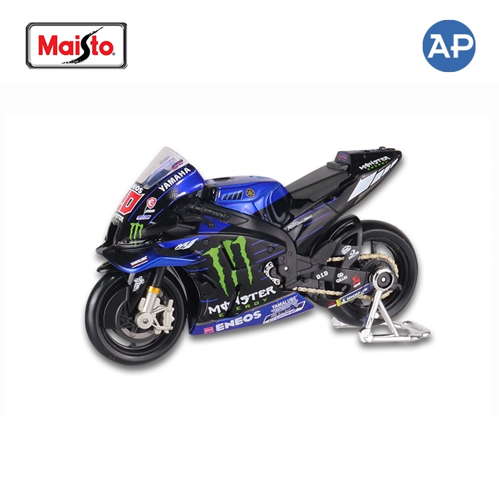 Maisto 1 18 Moto GP Yamaha Factory Racing Team YZR M1 2022 Shopee